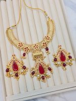 Gold Plated Choker set - Image 4